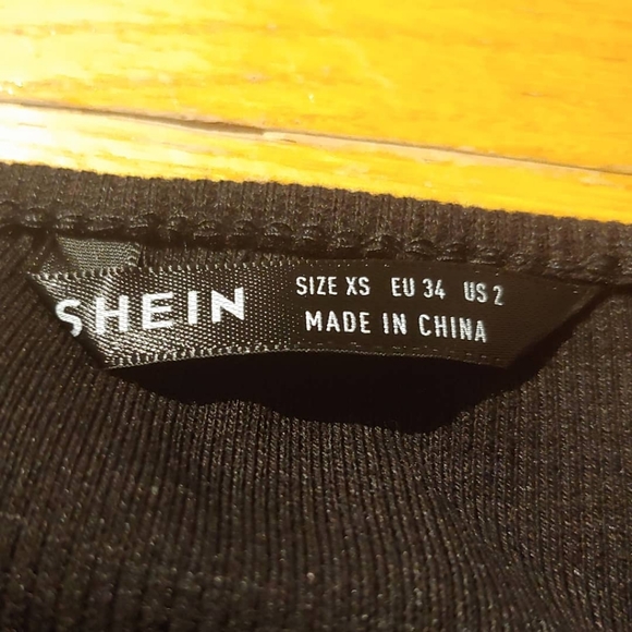 Shein Black Cami - Picture 3 of 3